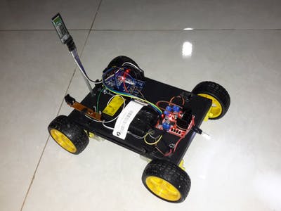 Bluetooth Controlling Car